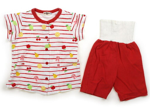 ホットビスケッツ Hot Biscuits パジャマ 80 女の子 白赤フルーツ 子供服 ベビー服 キッズ アウトレット ユーズド 【中古】キッズ・ベビー・マタニティ ホットビスケッツ Hot Biscuits パジャマ 80 女の子 白赤フルーツ 子供服 ベビー服 キッズ アウトレット ユーズド 【中古】キッズ・ベビー・マタニティ