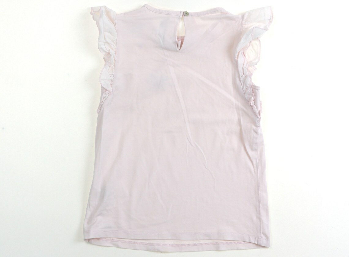 タルティーヌエショコラ Tartine et Chocolat タンクトップ・キャミソール 140 女の子 パウダーピンク・リボンモチーフ 子供服 ベビー服 キッズ アウトレット ユーズド 【中古】キッズ・ベビー・マタニティ