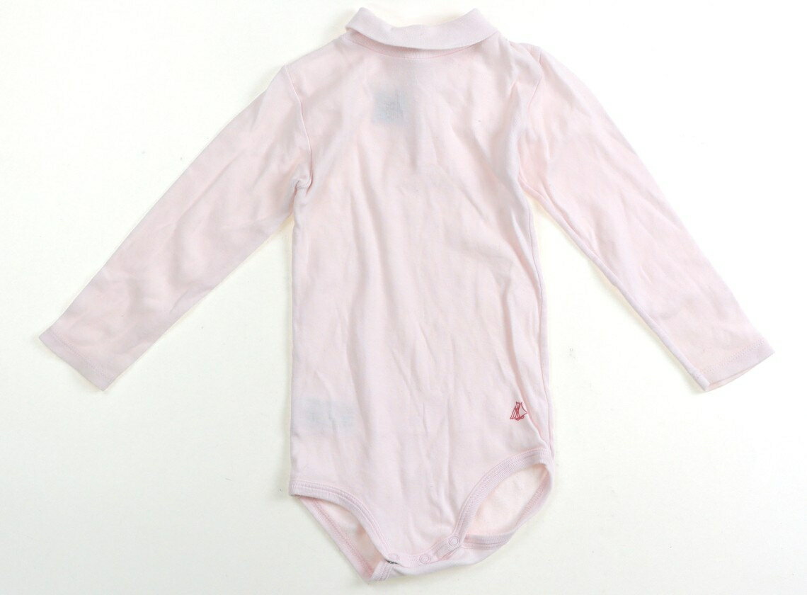 プチバトー PETIT BATEAU ロンパース 80 女の子 薄ピンク 子供服 ベビー服 キッズ アウトレット ユーズド 【中古】キッズ・ベビー・マタニティ