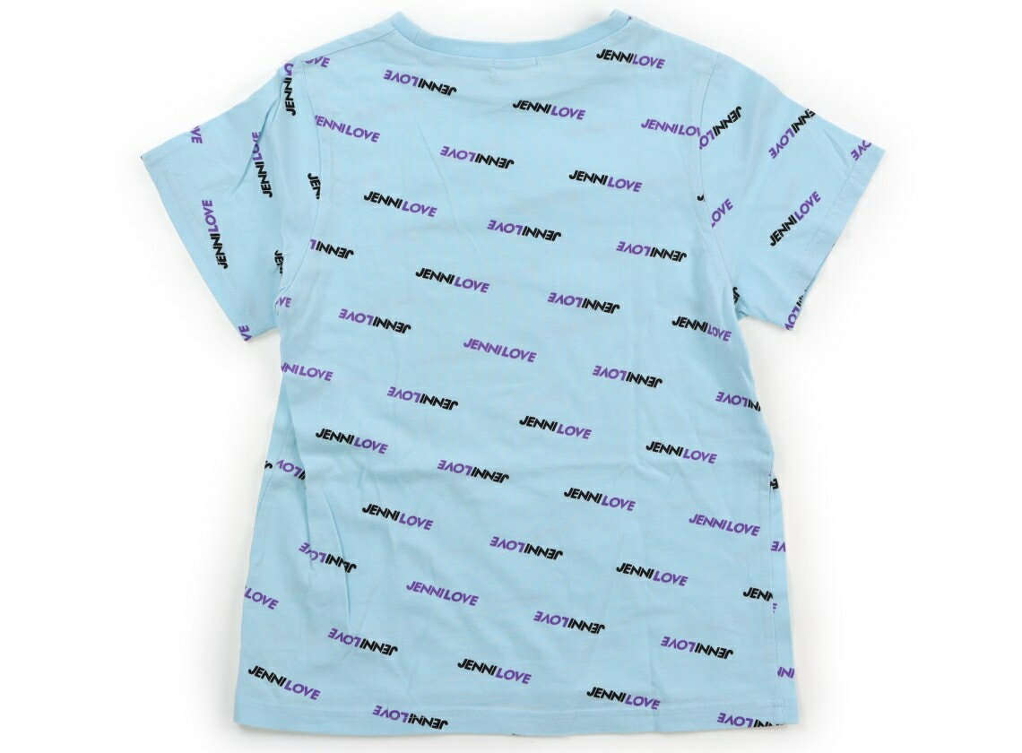 ジェニィ JENNI Tシャツ・カットソー 140 女の子 エメラルドグリーン・プリント 子...