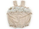ブリーズ BREEZE ロンパース 80 女の子 ピンクベージュ 子供服 ベビー服 キッズ アウトレット ユーズド 【中古】キッズ・ベビー・マタニティ