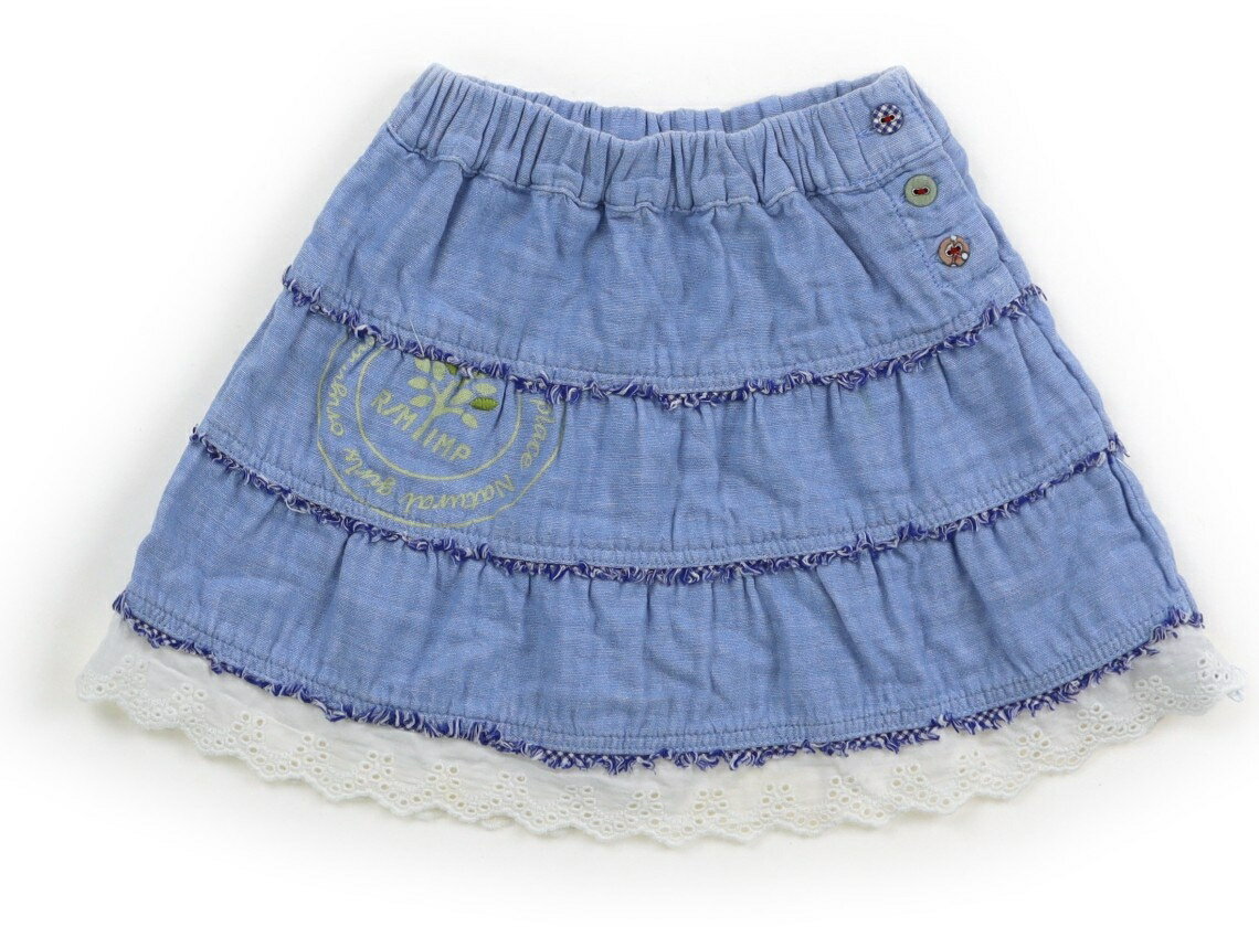 Rakuten - ラグマート Rag Mart スカート 90 女の子 ライトブルー・レース 子供服 ベビー服 キッズ アウトレット ユーズド 【中古】キッズ・ベビー・マタニティ