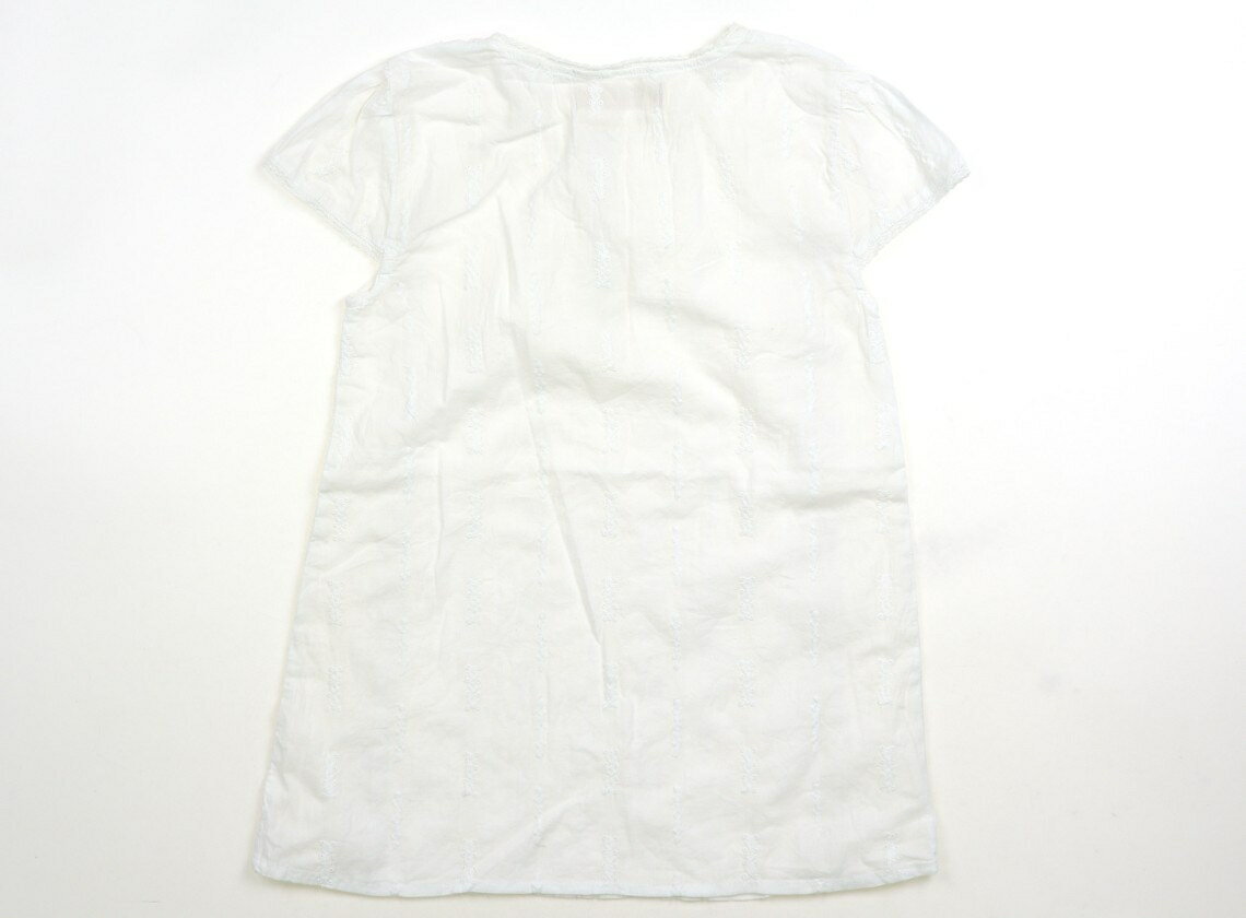 ザラ ZARA シャツ・ブラウス 120 女の子 ホワイト 子供服 ベビー服 キッズ アウトレット ユーズド 【中古】キッズ・ベビー・マタニティ