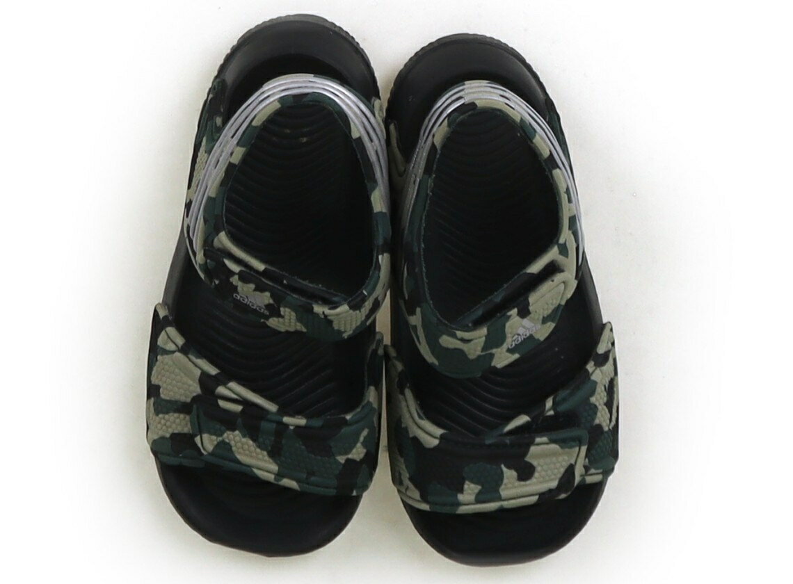 Other - アディダス Adidas サンダル 靴14cm〜 男の子 黒、ベージュ・カーキ 子供服 ベビー服 キッズ アウトレット ユーズド 【中古】キッズ・ベビー・マタニティ