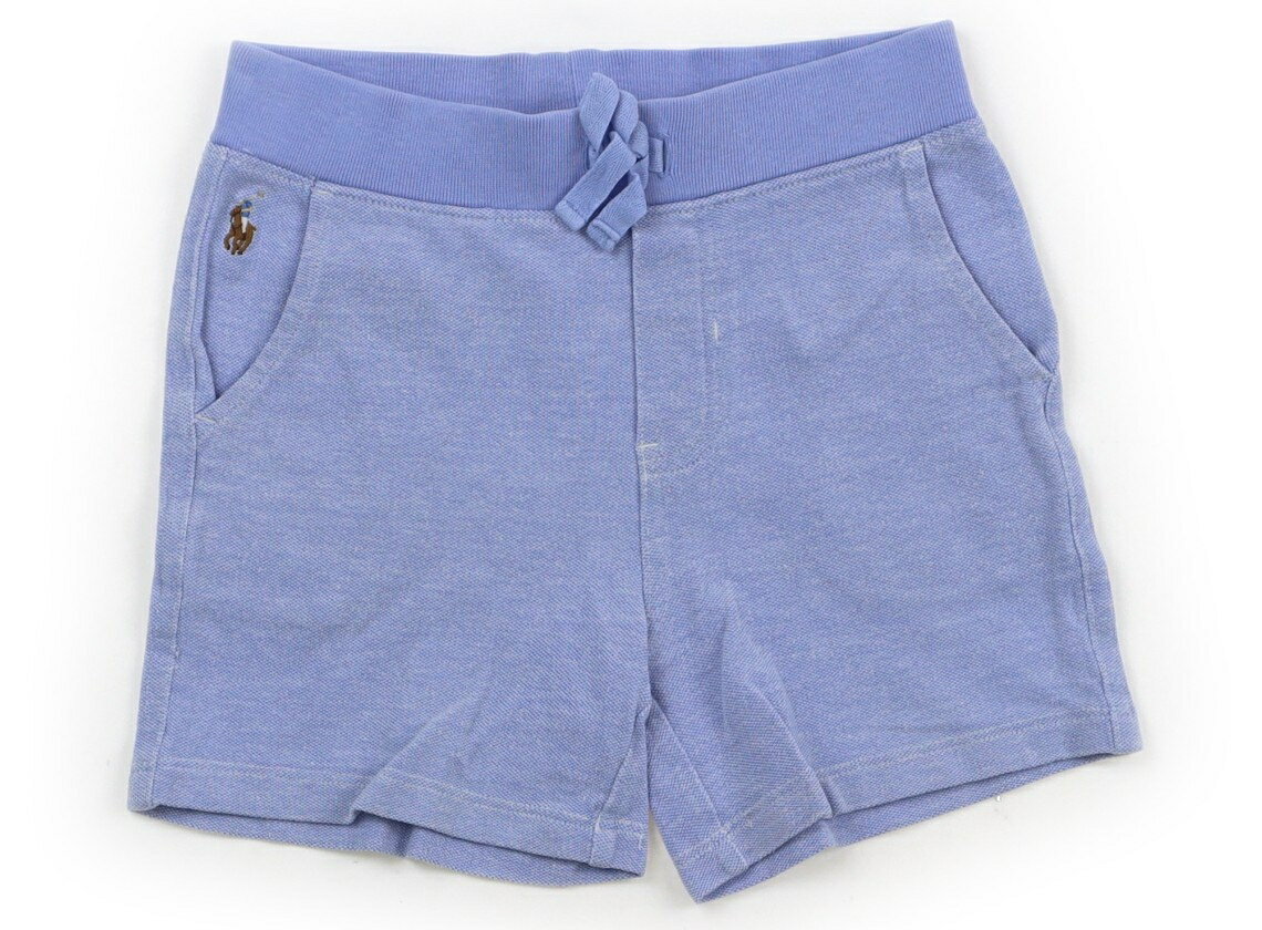 　ブランド 　Ralph Lauren(ラルフローレン) 　カテゴリー 　ショートパンツ 　サイズ 　80サイズ 　色 　サックス 　状態 　★★★ 　記名 　なし 　ジャンル 　Boy ウエストは総ゴムです。実際のサイズ表記は85cmです。鹿の子素材。全体に色あせ・毛羽立ちがありますが、まだ活躍してくれそうです。 ＊【状態】【サイズ】に関しての詳しい説明はこちら