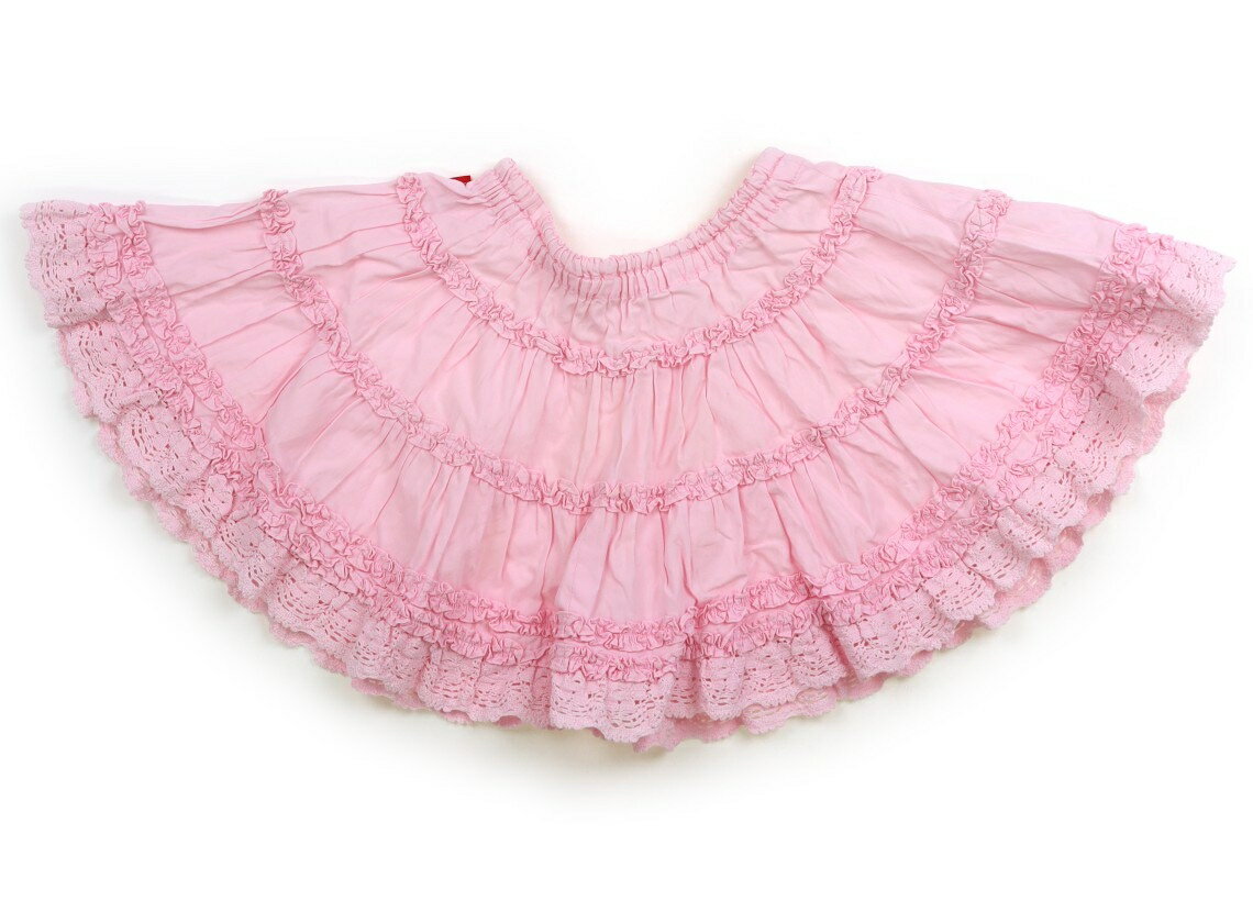 Rakuten - メゾピアノ mezzo piano スカート 100 女の子 ピンク 子供服 ベビー服 キッズ アウトレット ユーズド 【中古】キッズ・ベビー・マタニティ