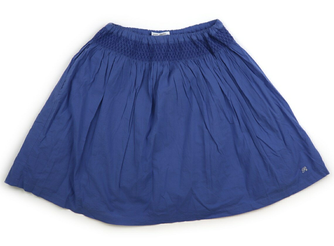 ポンポネット pom ponette スカート 160 女の子 ブルー 子供服 ベビー服 キッズ ア...