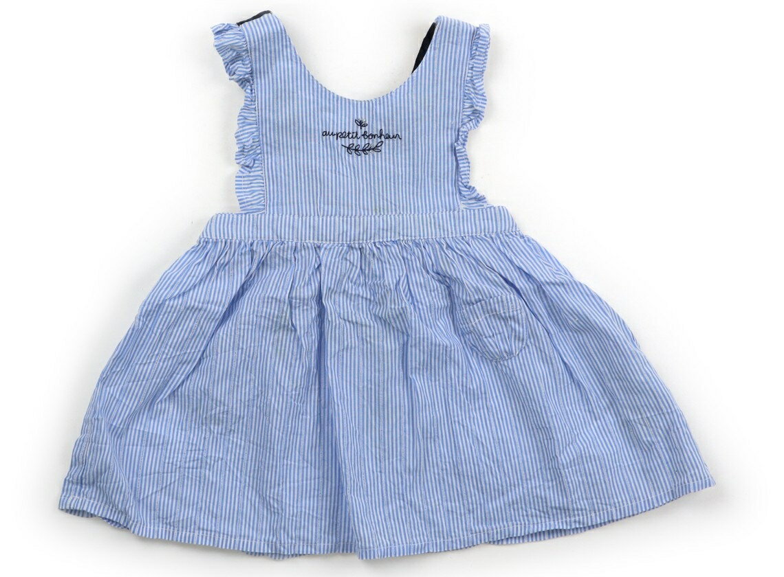 Jumpers - アプレレクール apres les cours ジャンパースカート 80 女の子 ライトブルー・ホワイト 子供服 ベビー服 キッズ アウトレット ユーズド 【中古】キッズ・ベビー・マタニティ