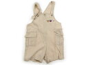 ファミリア familiar ベビーオーバーオール 80 女の子 ベージュ 子供服 ベビー服 キッズ アウトレット ユーズド 【中古】キッズ・ベビー・マタニティ