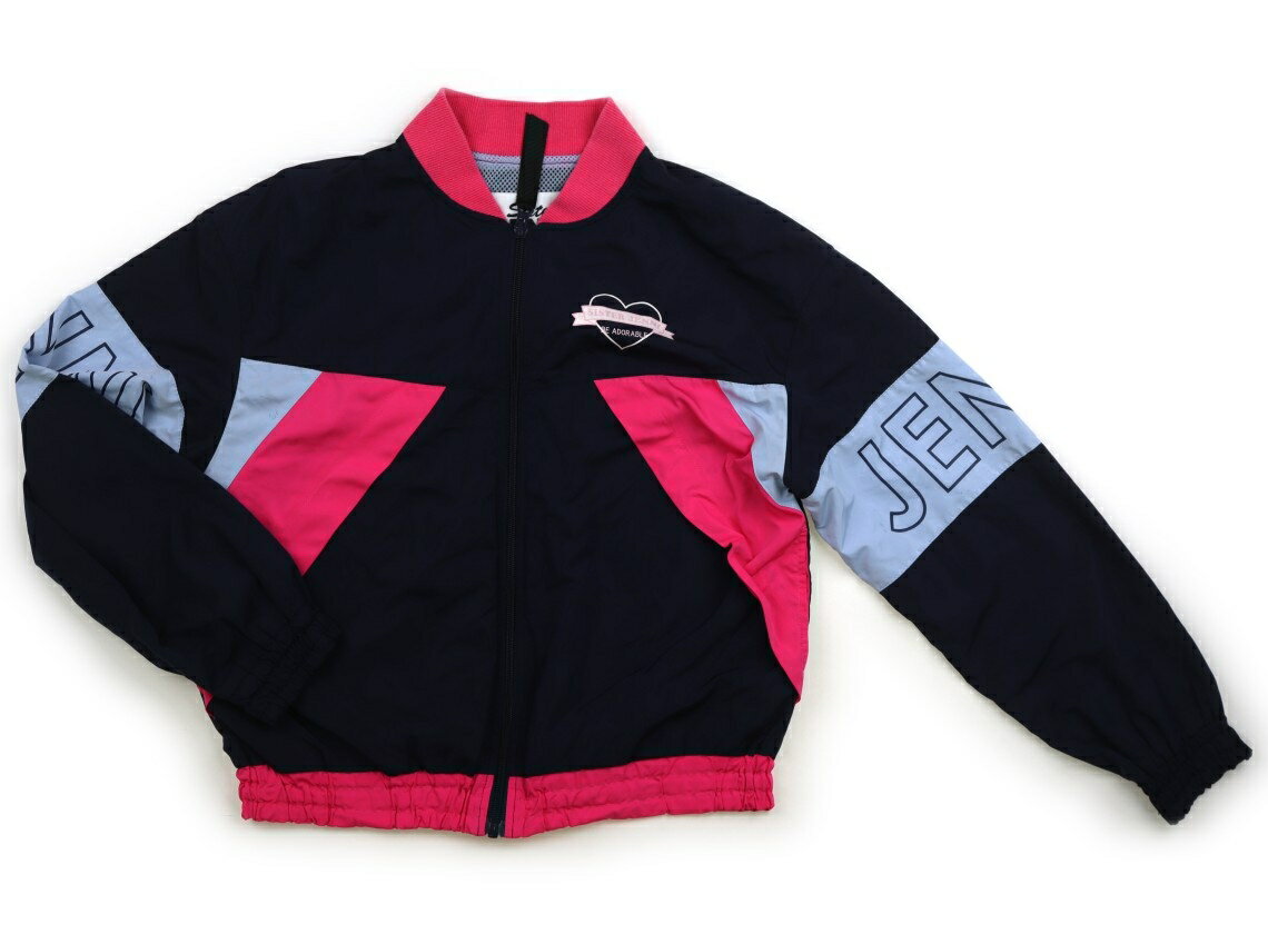 ジェニィ JENNI ブルゾン・Gジャン 160 女の子 ネイビー、ショッキングピンク、ブルー 子供服 ベビー服 キッズ アウトレット ユーズド 【中古】キッズ...