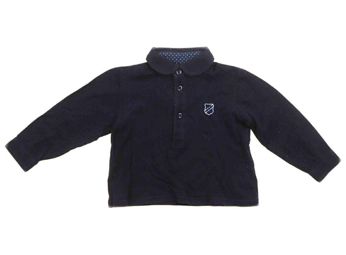 コムサイズム COMME CA ISM ポロシャツ 90 男の子 ネイビー 子供服 ベビー服 キッズ アウトレット ユー..