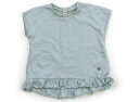 プティマイン petit main タンクトップ・キャミソール 90 女の子 ミントブルー 子供服 ベビー服 キッズ アウトレット ユーズド 【中古】キッズ・ベビー・マタニティ