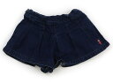 ミキハウス miki HOUSE キュロット 80 女の子 インディゴブルー 子供服 ベビー服 キッズ アウトレット ユーズド 【中古】キッズ・ベビー・マタニティ