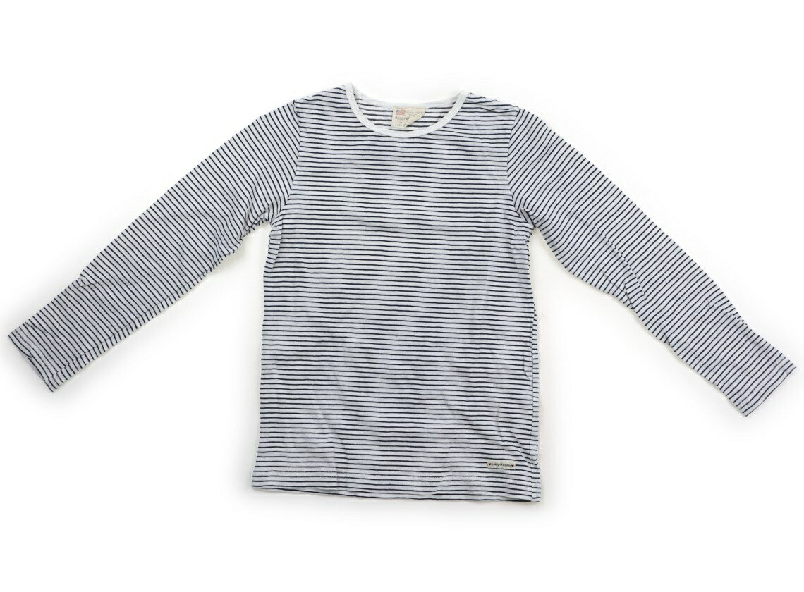 ダディーオーダディー Daddy Oh Daddy Tシャツ・カットソー 140 男の子 オフ・ネイビーボーダー 子供服 ベビー服 キッズ アウトレット ユーズド 【中古】キッズ・ベビー・マタニティ