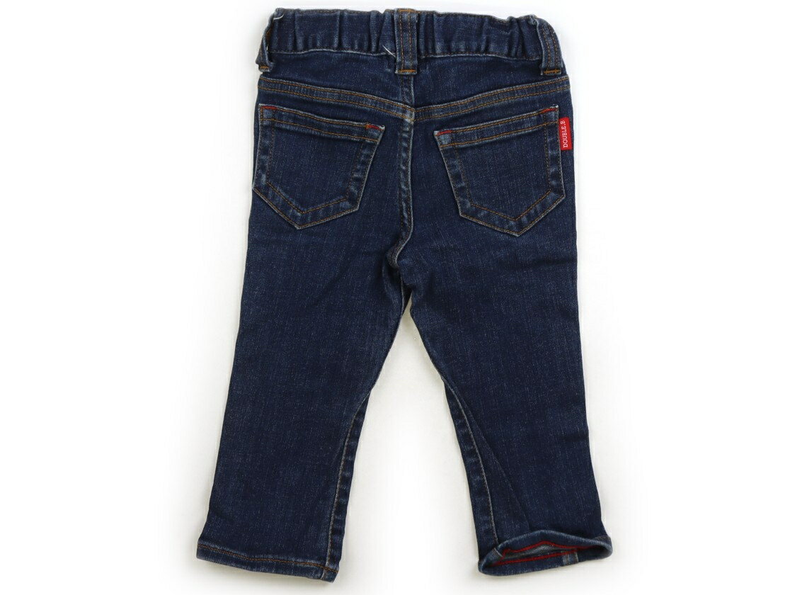 ダブルB Double B ジーンズ 80 男の子 インディゴ 子供服 ベビー服 キッズ アウトレット ユーズド 【中古】キッズ・ベビー・マタニティ