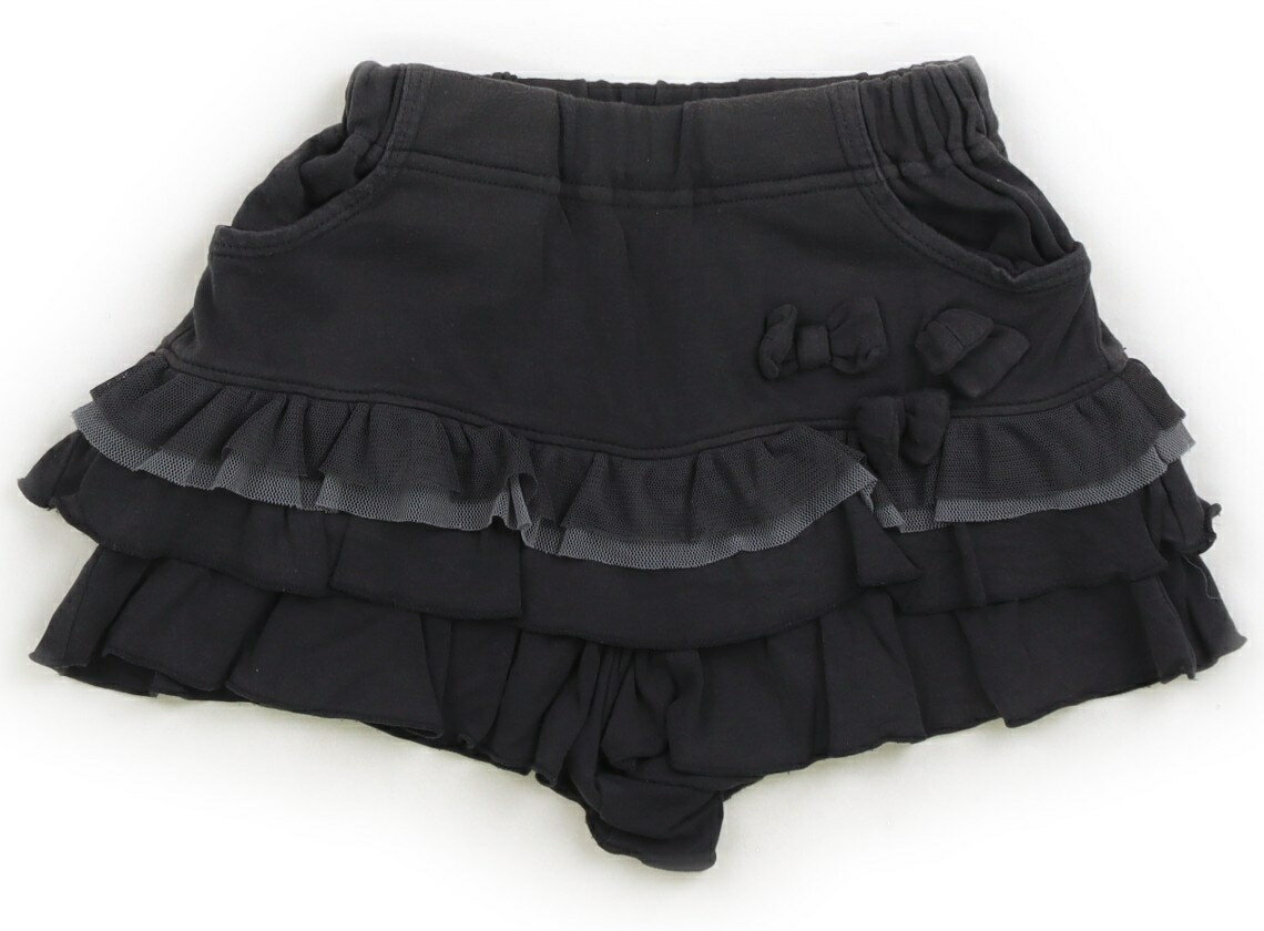 べべ BeBe ショートパンツ 90 女の子 チャコールグレー 子供服 ベビー服 キッズ アウトレット ユーズド 【中古】キッズ・ベビー・マタニティ