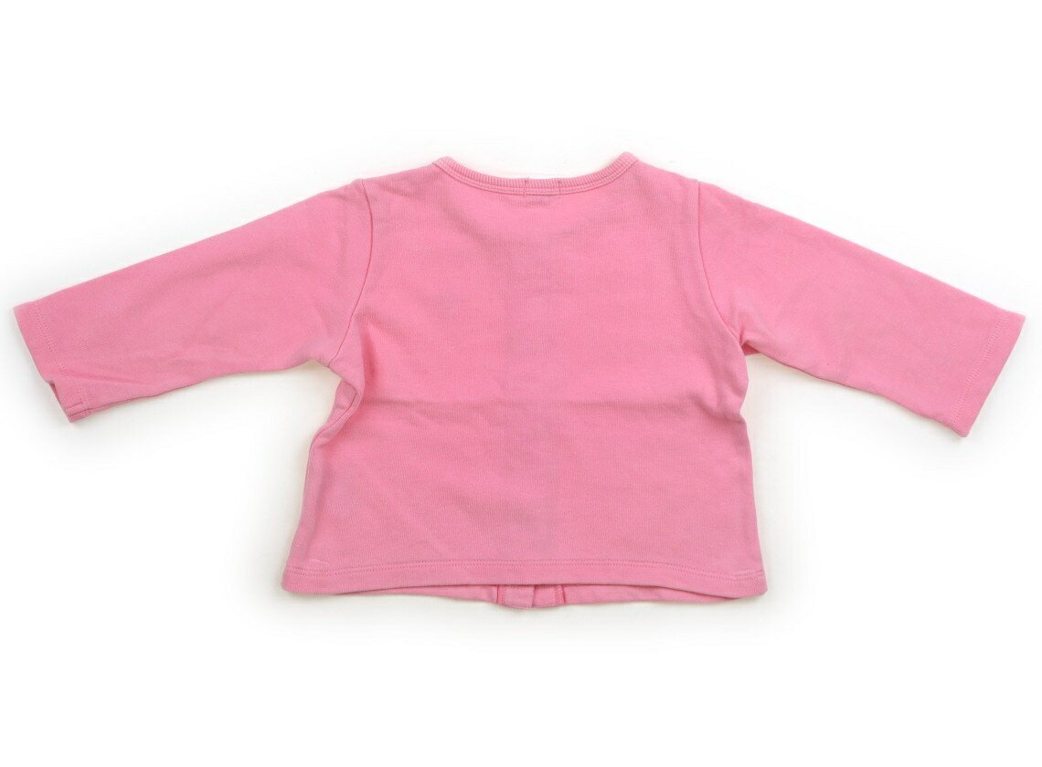 ミキハウス miki HOUSE カーディガン 70 女の子 ピンク 子供服 ベビー服 キッズ アウトレット ユーズド 【中古】キッズ・ベビー・マタニティ 2