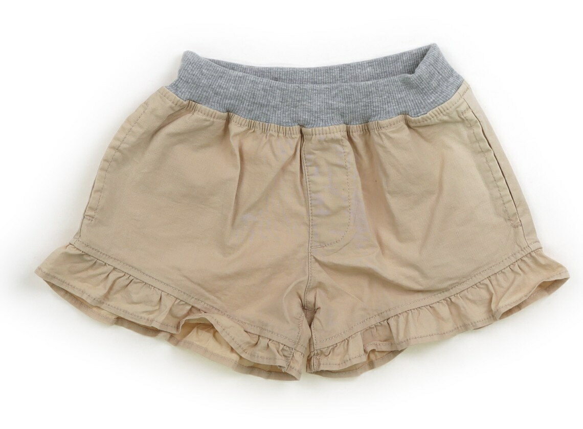 Long-Trousers, Trousers - コンビミニ Combimini ショートパンツ 100 女の子 ベージュ、グレー 子供服 ベビー服 キッズ アウトレット ユーズド 【中古】キッズ・ベビー・マタニティ