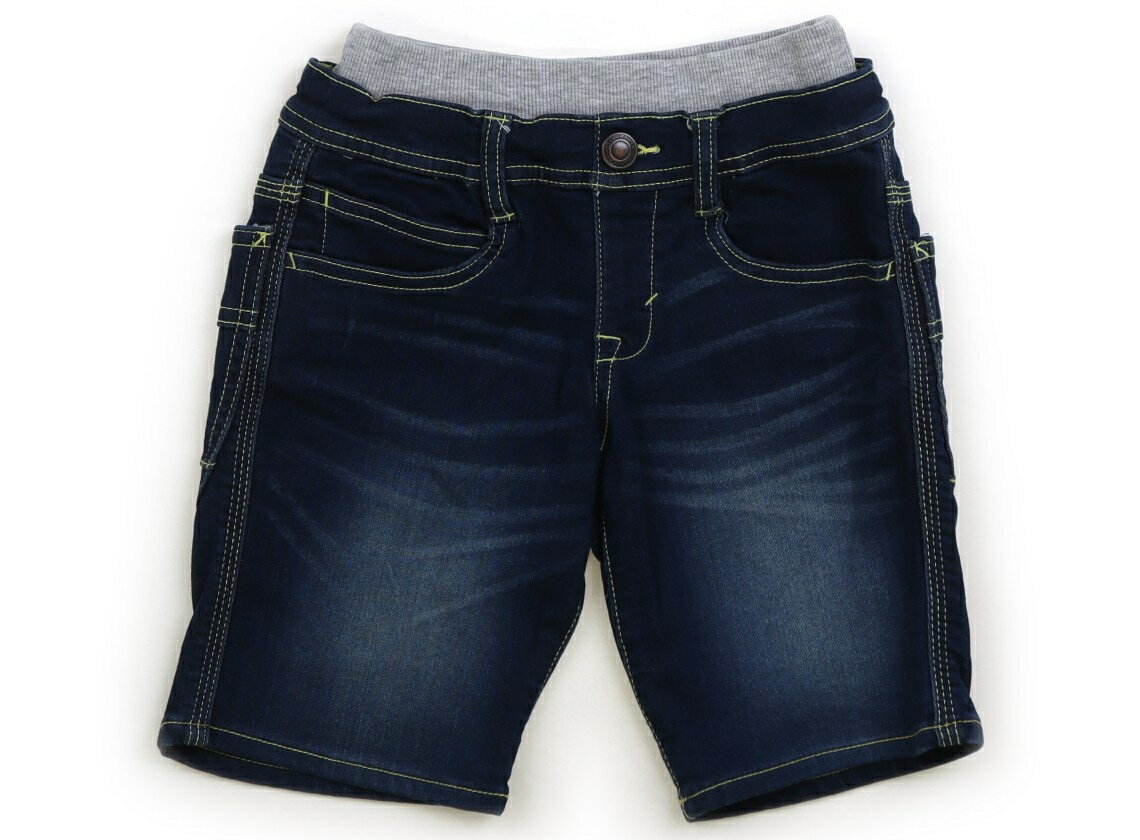 ブリーズ BREEZE ハーフパンツ 120 男の子 ネイビー・グレーリブ 子供服 ベビー服 キッズ アウトレット..