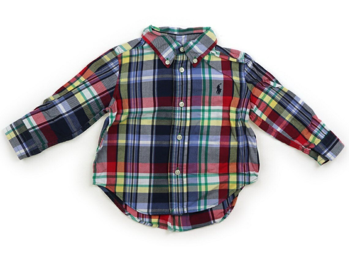 ラルフローレン Ralph Lauren シャツ・ブラウス 80 男の子 マルチチェック 子供服 ベビー服 キッズ アウトレット ユーズド 【中古】キッズ・ベビー・マタニティ