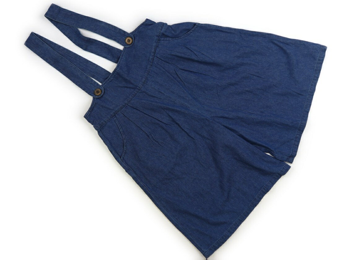 キャサリン・コテージ Catherine Cottage オーバーオール 130 女の子 ブルー 子供服 ベビー服 キッズ ..