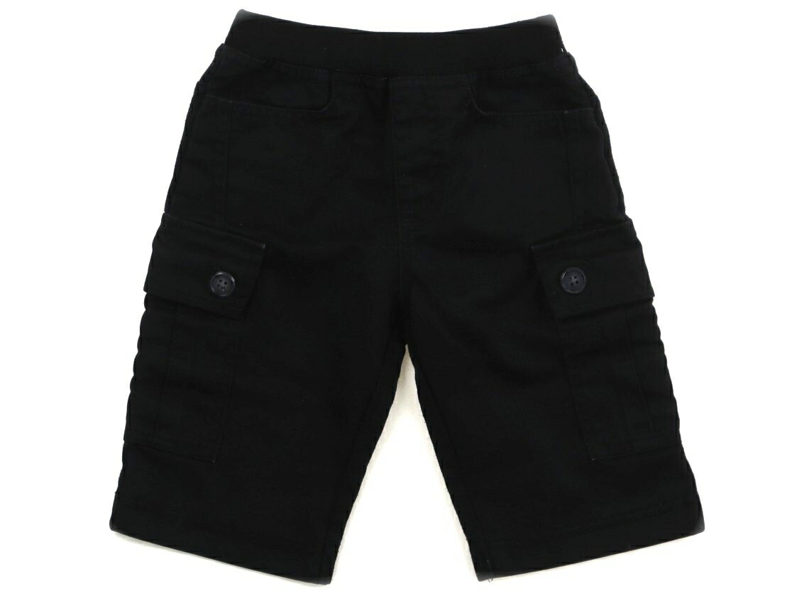 コムサイズム COMME CA ISM ハーフパンツ 110 男の子 ブラック 子供服 ベビー服 キッズ アウトレット ユーズド 【中古】キッズ・ベビー・マタニティ