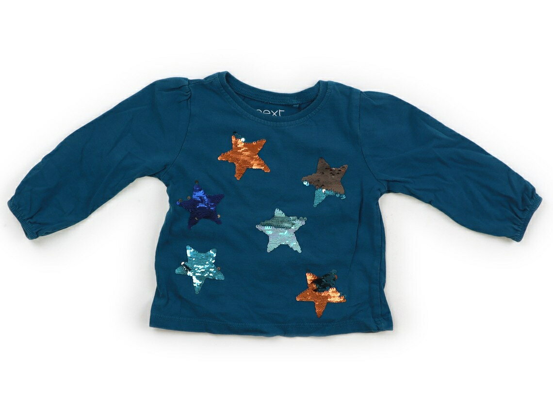 　ブランド 　NEXT(ネクスト) 　カテゴリー 　Tシャツ・カットソー 　サイズ 　70サイズ 　色 　ブルー系 　状態 　★★ 　記名 　なし 　ジャンル 　Girl 実際のサイズ表記は9-12M。スパンコール装飾付き。全体に白っぽく毛...