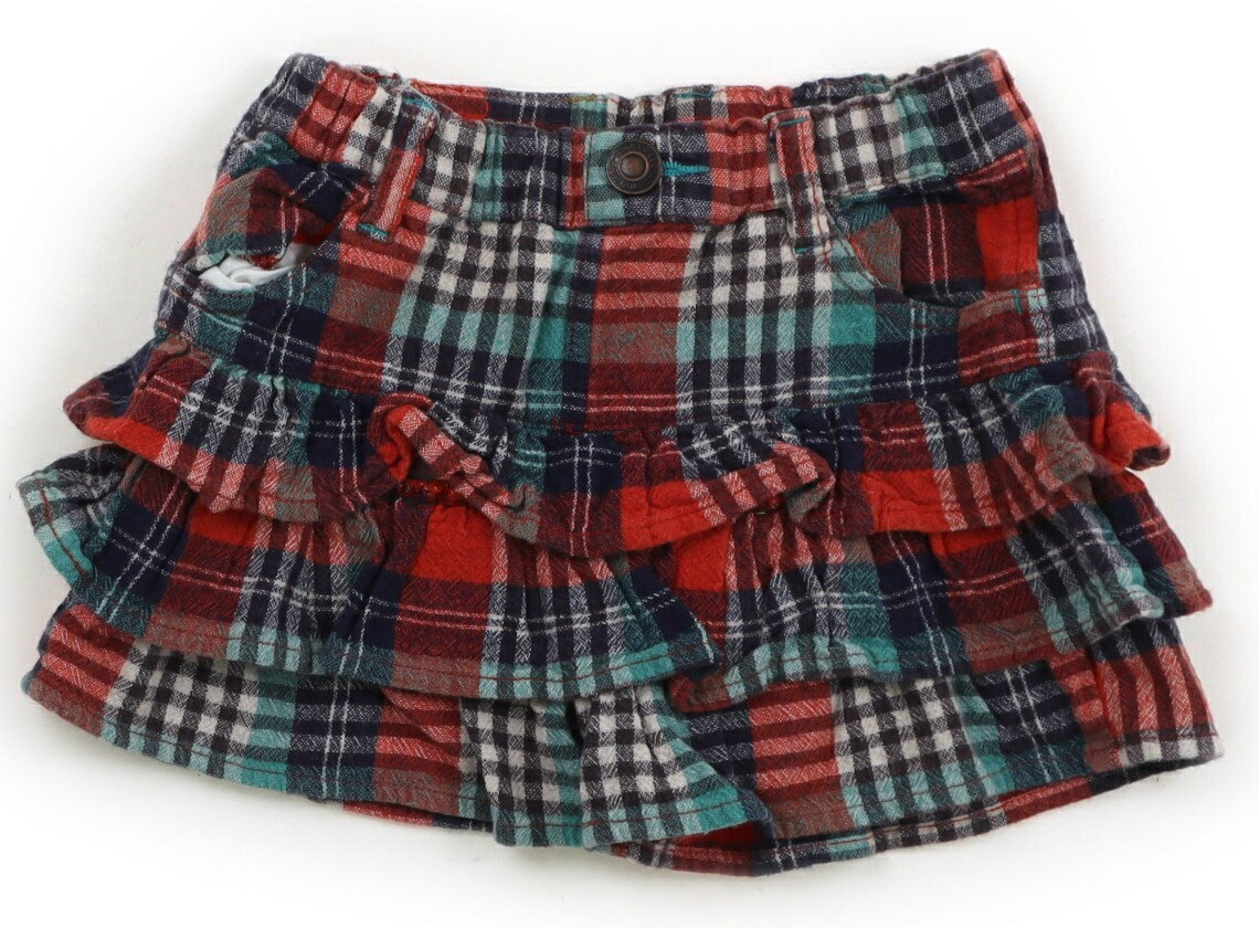 FOキッズ F.O.KIDS キュロット 100 女の子 マルチカラー×チェック柄 子供服 ベビー服 キッズ アウトレ..