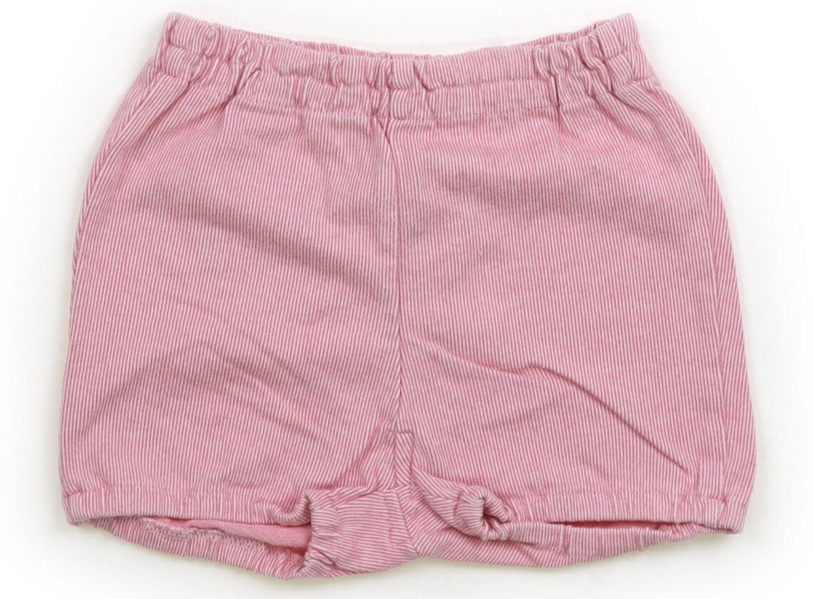 ファミリア familiar ショートパンツ 70 女の子 ピンクストライプ 子供服 ベビー服 キッズ アウトレット ユーズド 【中古】キッズ・ベビー・マタニティ