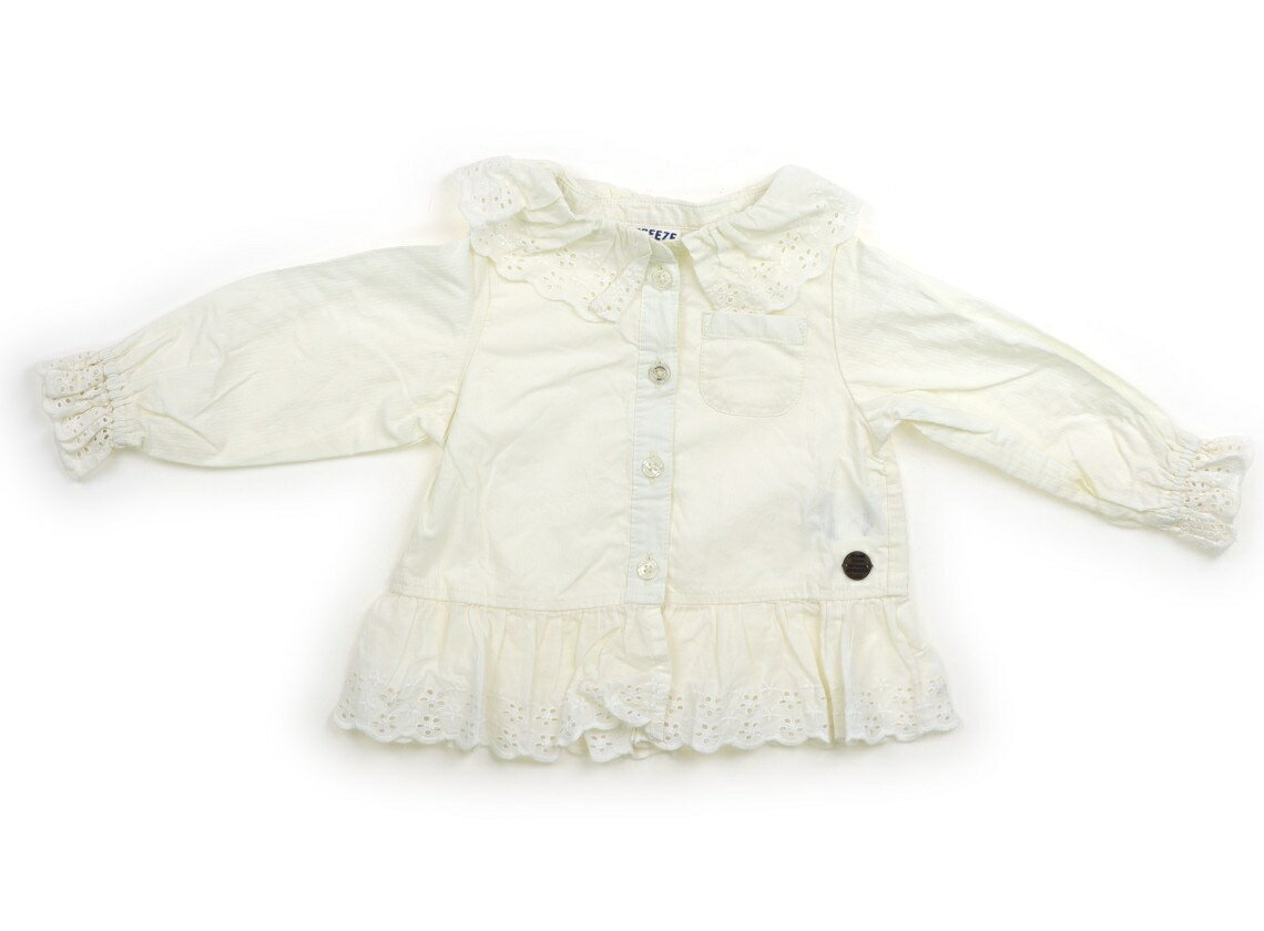 　ブランド 　BREEZE(ブリーズ) 　カテゴリー 　シャツ・ブラウス 　サイズ 　80サイズ 　色 　アイボリー 　状態 　★★ 　記名 　なし 　ジャンル 　Girl 綿100%素材。洗いざらし感あり。左袖に大きな黄色いしみがありますが、まだお使いいただけそうです。 ＊【状態】【サイズ】に関しての詳しい説明はこちら