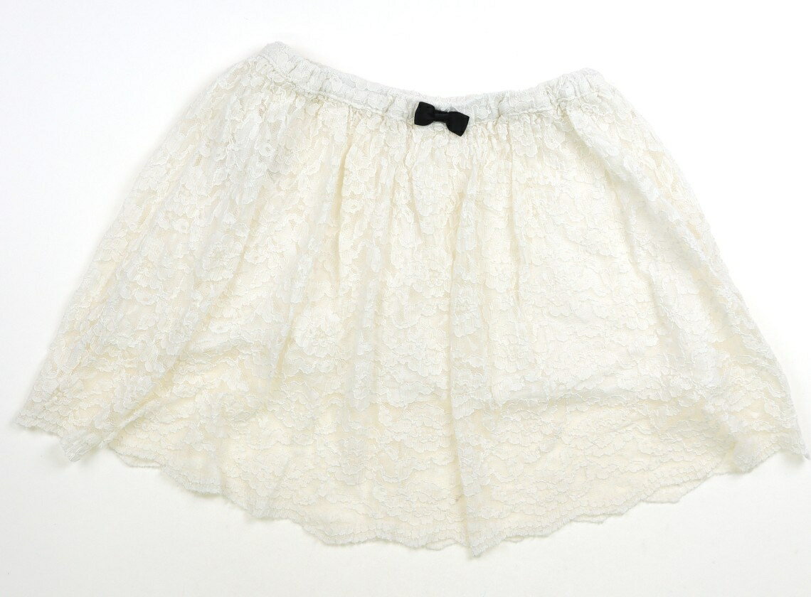 エニィファム anyFAM スカート 120 女の子 オフホワイト 子供服 ベビー服 キッズ アウトレット ユーズド 【中古】キッズ・ベビー・マタニティ