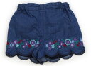 アナスイ ANNA SUI ショートパンツ 90 女の子 インディゴ 子供服 ベビー服 キッズ アウトレット ユーズド 【中古】キッズ・ベビー・マタニティ