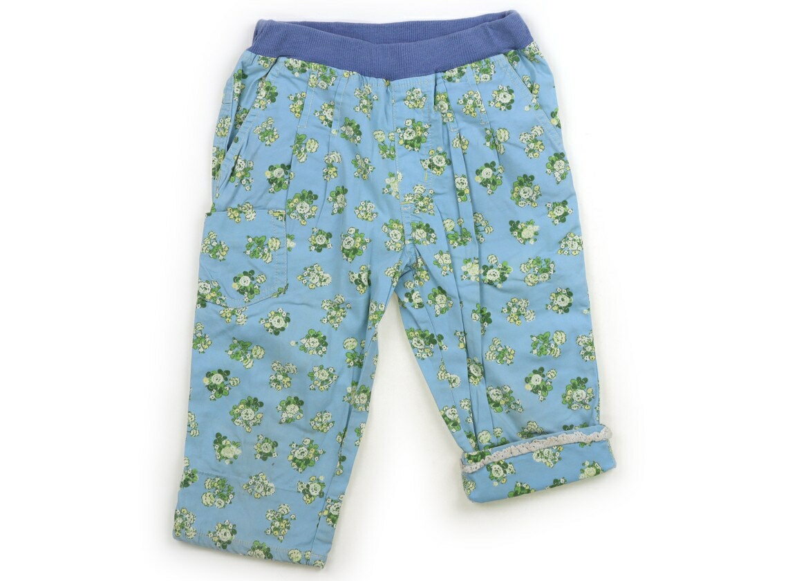 ニットプランナー（KP） Knit Planner(KP) パンツ 110 女の子 花柄ブルーグリーン 子供服 ベビー服 キッズ アウトレット ユーズド 【中古】キッズ・ベビー・マタニティ(4)