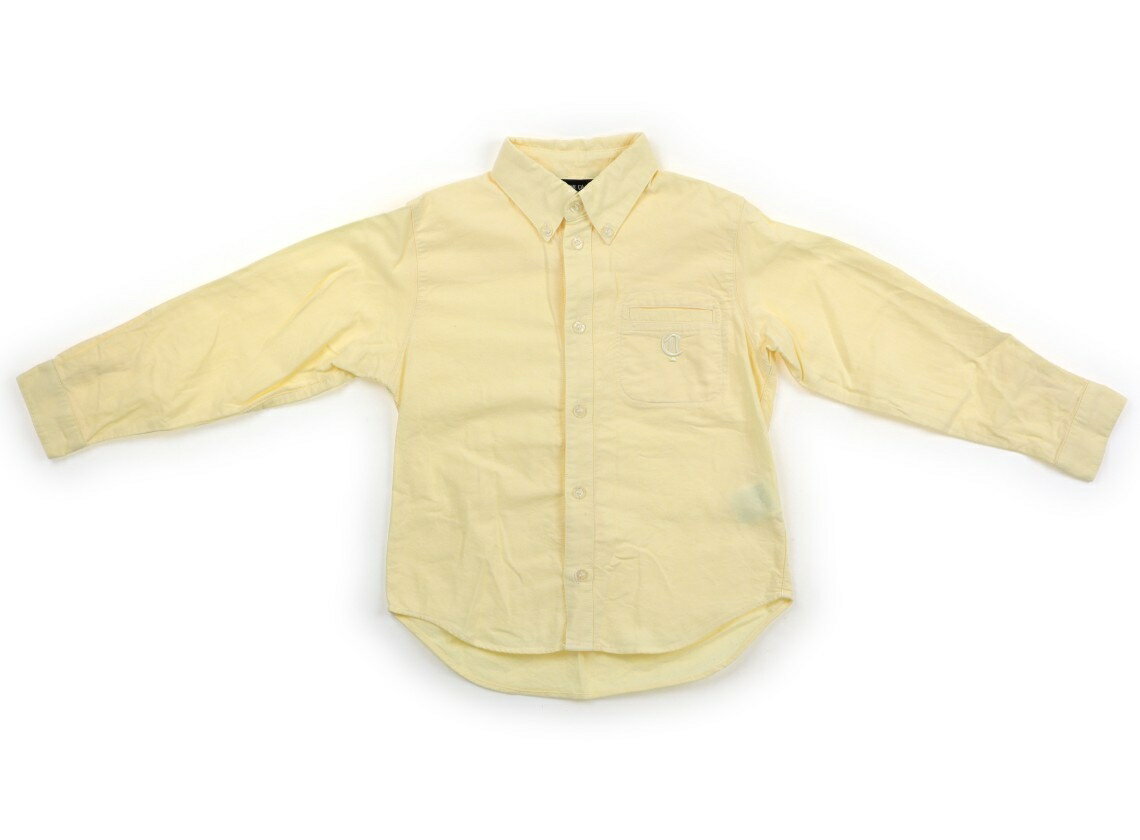 コムサイズム COMME CA ISM シャツ・ブラウス 110 男の子 イエロー 子供服 ベビー服 キッズ アウトレット ユーズド 【中古】キッズ・ベビー・マタニティ