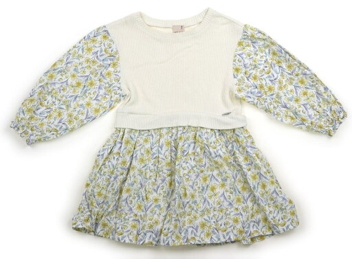 プティマイン petit main ワンピース 100 女の子 オフホワイト・イエロー他・お花 子供服 ベビー服 キッズ アウトレット ユーズド 【中古】キッズ・ベビー・マタニティ プティマイン petit main ワンピース 100 女の子 オフホワイト・イエロー他・お花 子供服 ベビー服 キッズ アウトレット ユーズド 【中古】キッズ・ベビー・マタニティ