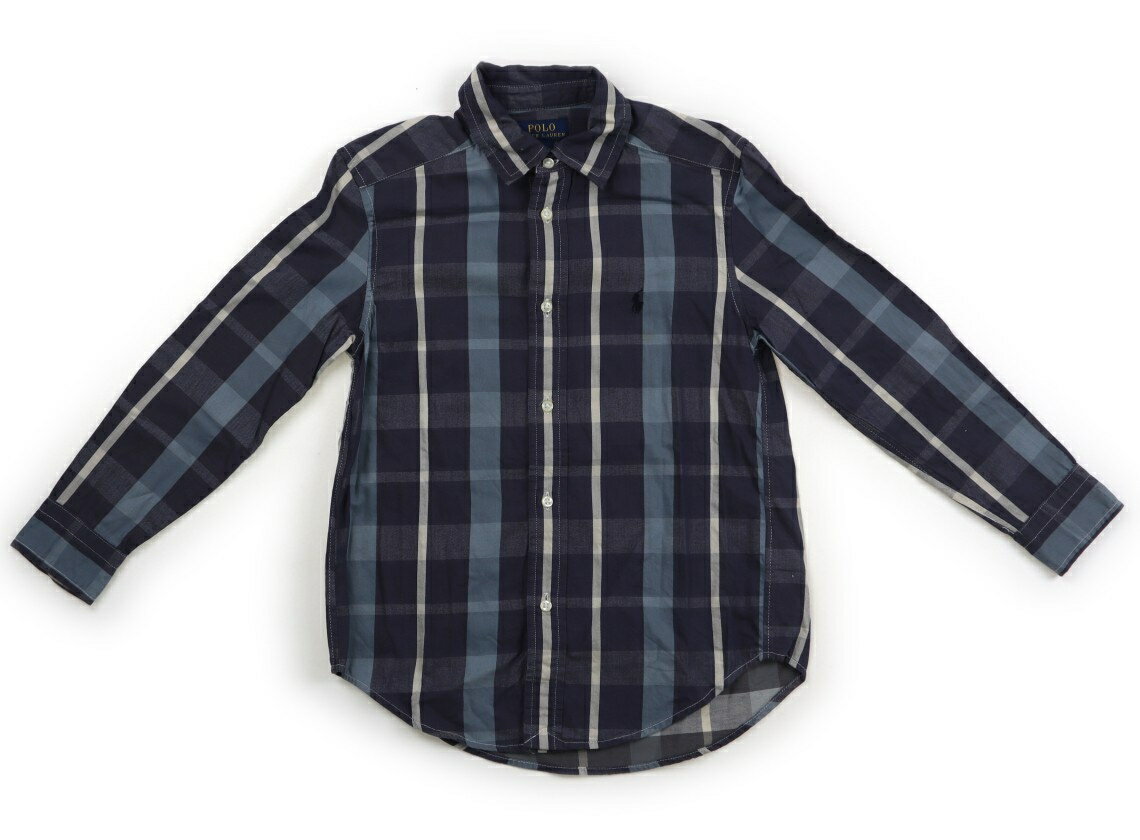 ポロラルフローレン POLO RALPH LAUREN シャツ・ブラウス 120 男の子 マルチカラー・チェック柄 子供服 ベビー服 キッズ アウトレット ユーズド 【中古】キッズ・ベビー・マタニティ