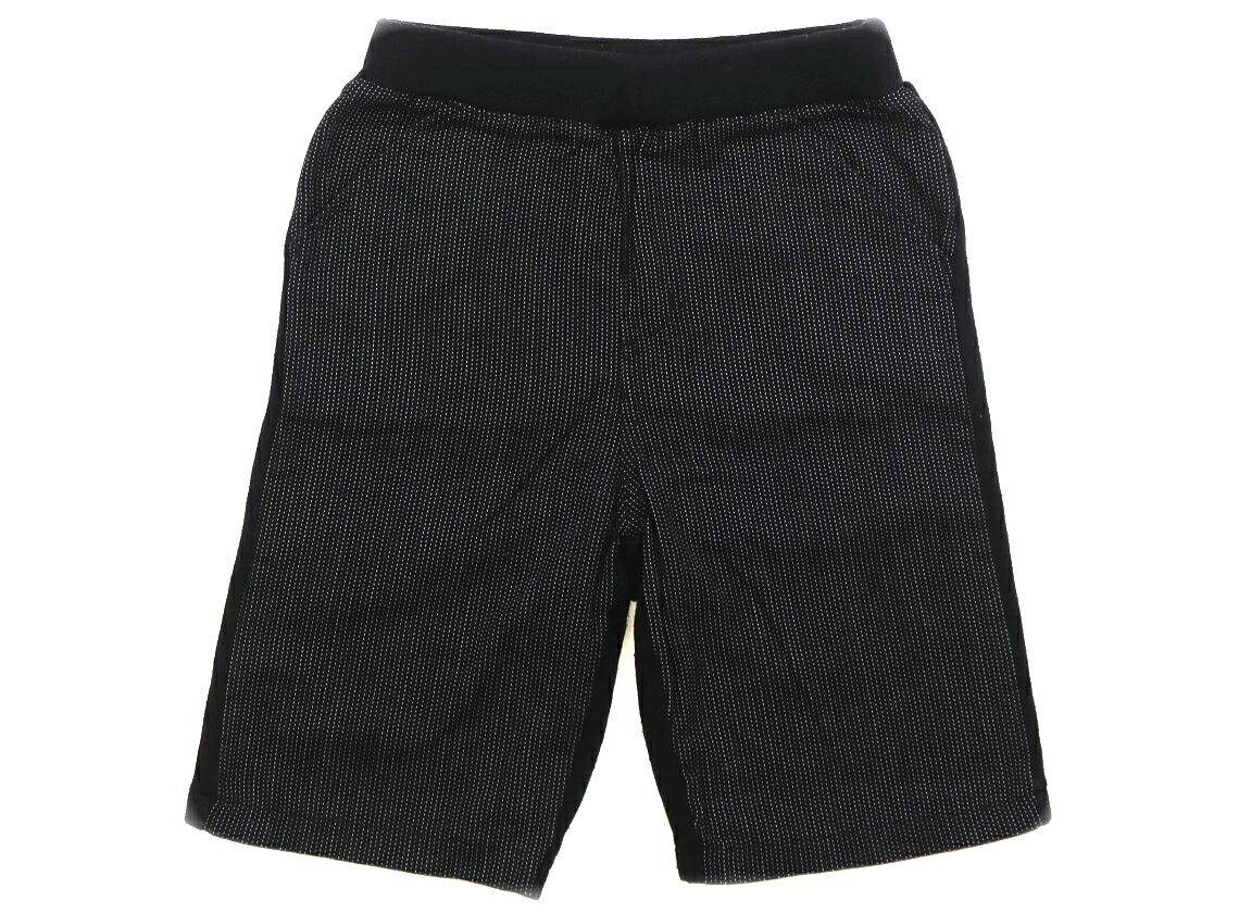 コムサイズム COMME CA ISM ハーフパンツ 110 男の子 黒　白　ストライプ 子供服 ベビー服 キッズ アウ..