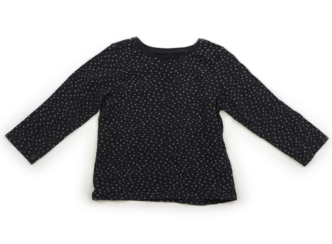ネクスト NEXT Tシャツ・カットソー 95 女の子 チャコールグレー　ベージュ　ドット 子供服 ベビー服 ..