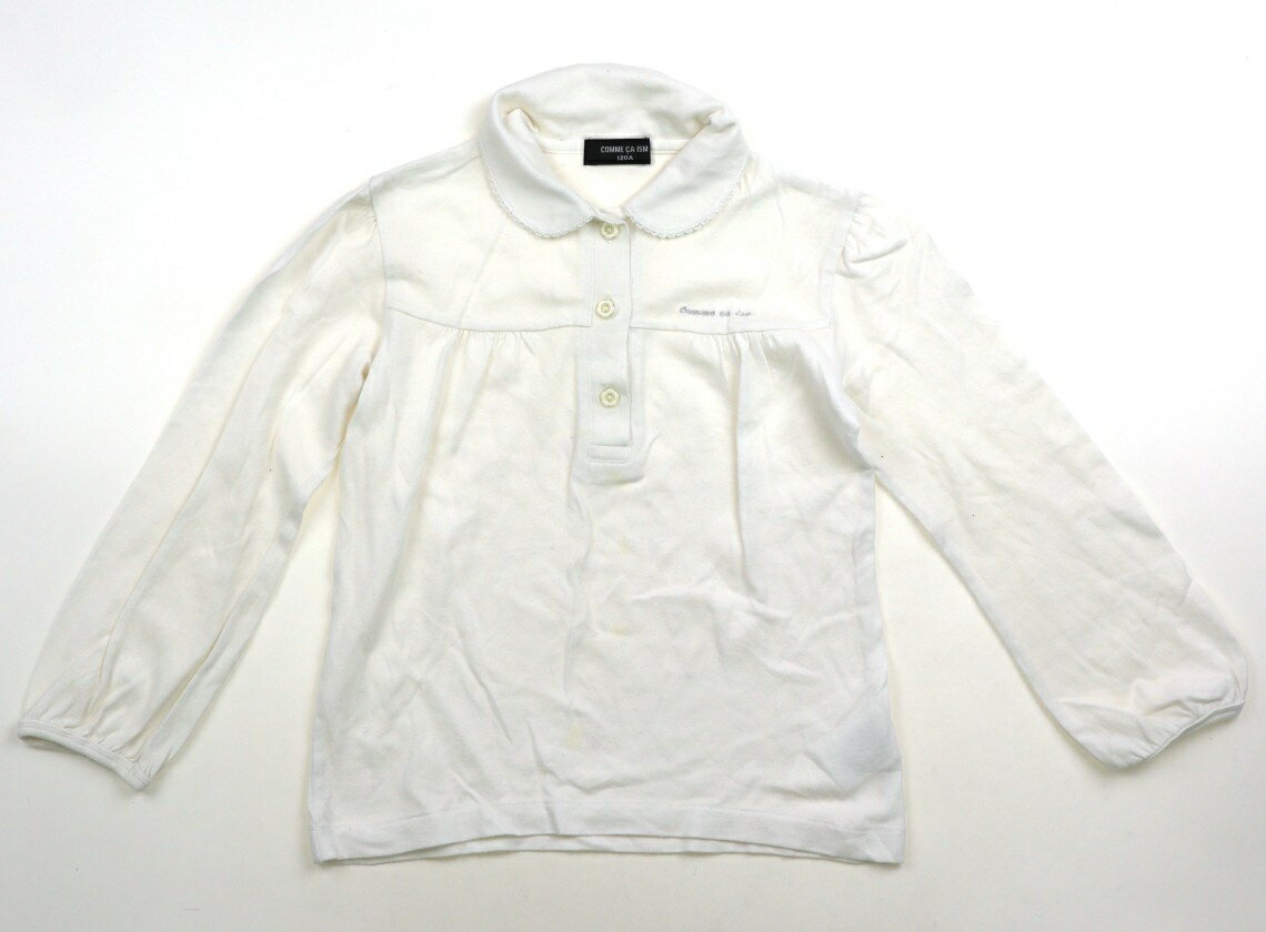 コムサイズム COMME CA ISM Tシャツ・カットソー 120 女の子 アイボリー 子供服 ベビー服 キッズ アウトレット ユーズド 【中古】キッズ・ベビー・マタニティ
