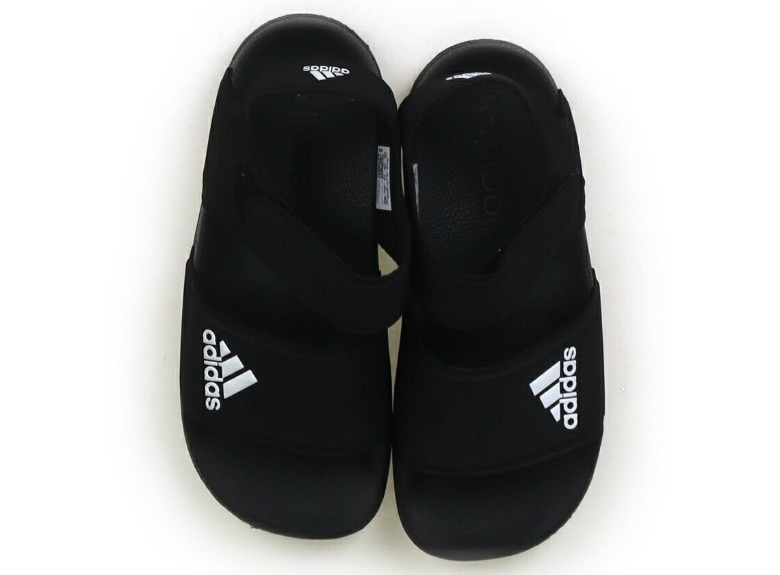 アディダス Adidas サンダル 靴20cm〜 男の子 ブラック 子供服 ベビー服 キッズ アウトレット ユーズド 【中古】キッズ・ベビー・マタニティ