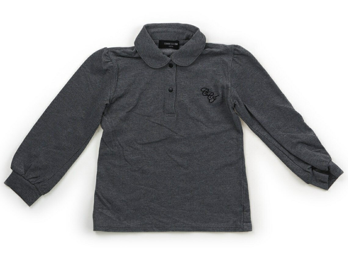 コムサイズム COMME CA ISM シャツ・ブラウス 100 女の子 黒 子供服 ベビー服 キッズ アウトレット ユーズド 【中古】キッズ・ベビー・マタニティ