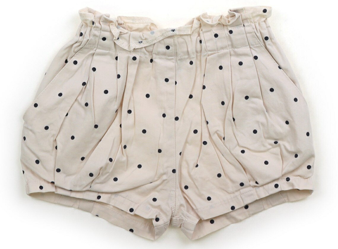　ブランド 　petit main(プティマイン) 　カテゴリー 　ショートパンツ 　サイズ 　100サイズ 　色 　アイボリー、ネイビー、水玉 　状態 　★★★ 　記名 　なし 　ジャンル 　Girl 薄手のコットン製、ウエストは総ゴムで...