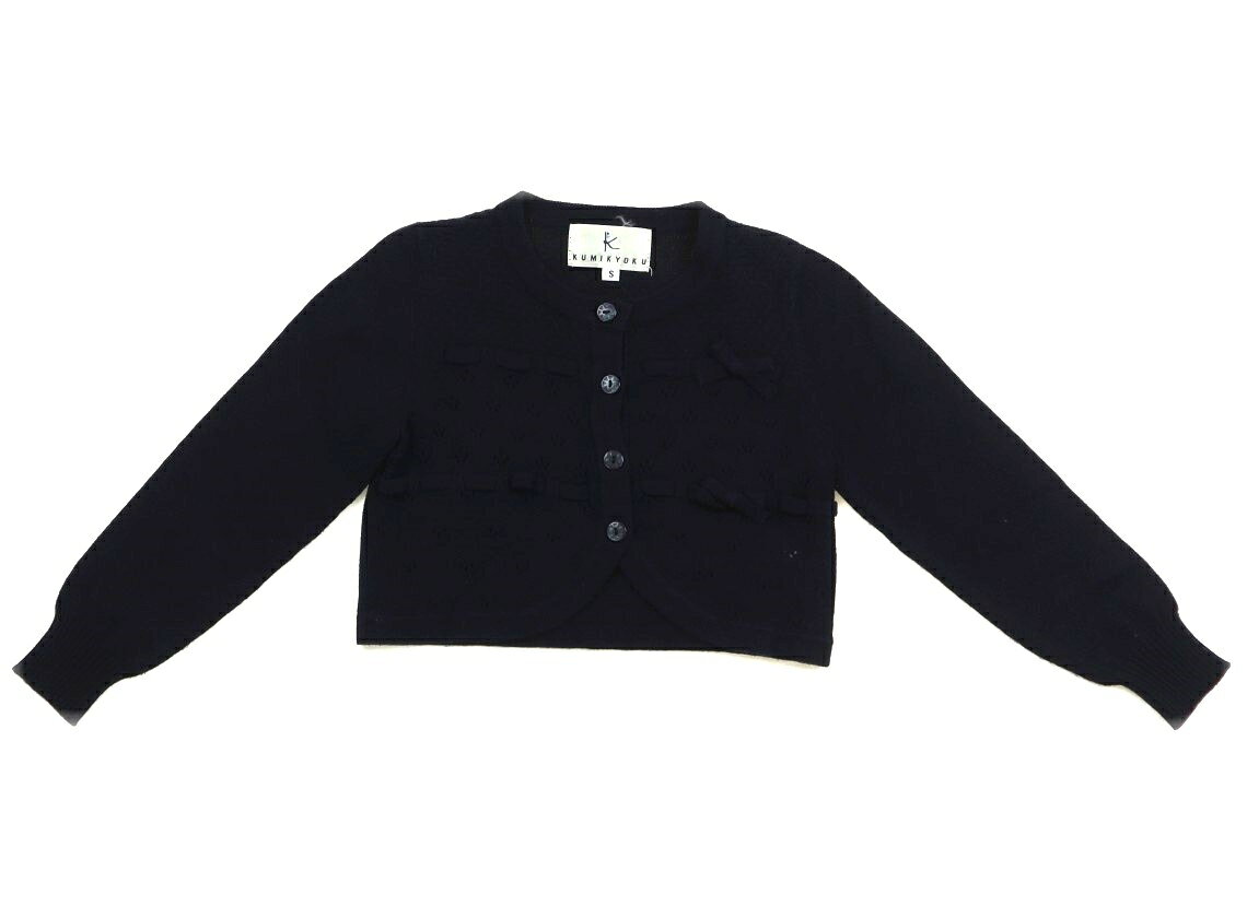 組曲 Kumikyoku カーディガン 100 女の子 ネイビー 子供服 ベビー服 キッズ アウトレット ユーズド 【中古】キッズ・ベビー・マタニティ
