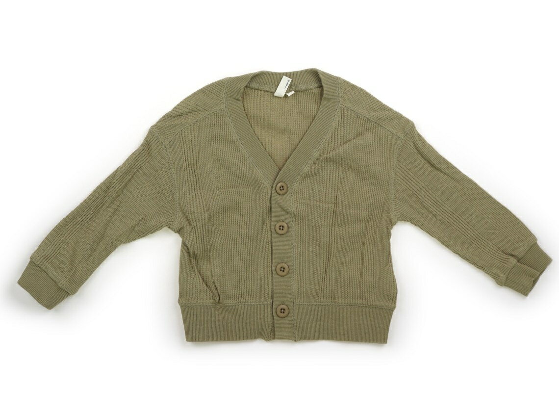 ラーゴム Lagom カーディガン 100 男の子 ベージュ 子供服 ベビー服 キッズ アウトレット ユーズド 【..