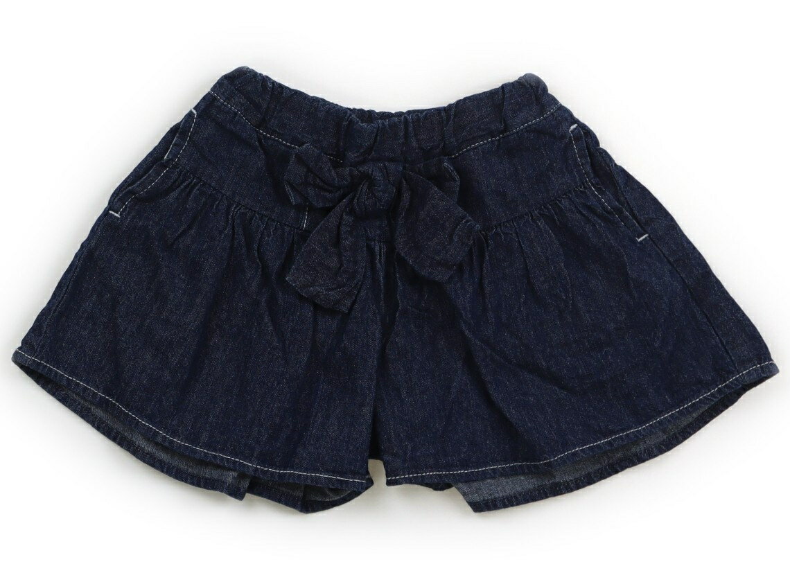 アプレレクール apres les cours キュロット 90 女の子 インディゴブルー 子供服 ベビー服 キッズ アウ..