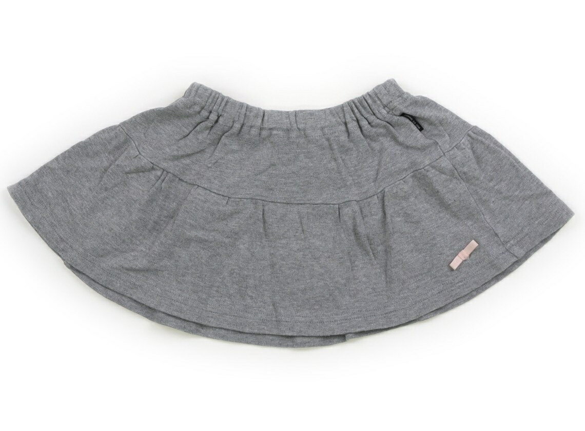 コムサイズム COMME CA ISM スカート 90 女の子 グレー 子供服 ベビー服 キッズ アウトレット ユーズド 【中古】キッズ・ベビー・マタニティ