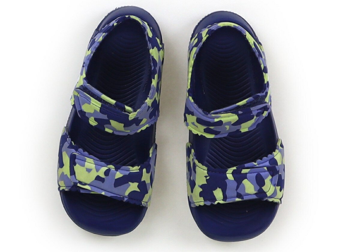 アディダス Adidas サンダル 靴15cm〜 男の子 ネイビー、イエロー、カモフラージュ柄 子供服 ベビー服 キッズ アウトレット ユーズド 【中古】キッズ・ベビー・マタニティ