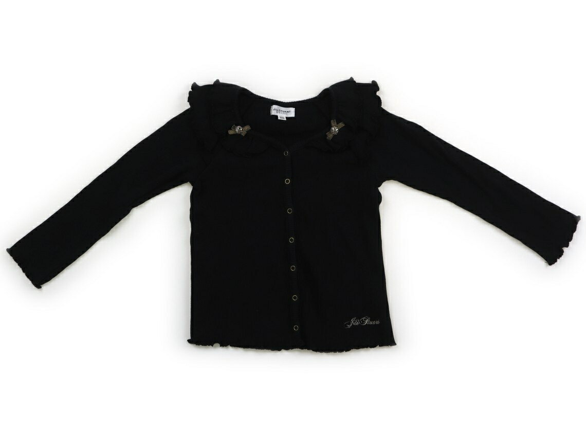 ジルスチュアート JILL STUART カーディガン 110 女の子 ブラック 子供服 ベビー服 キッズ アウトレッ..