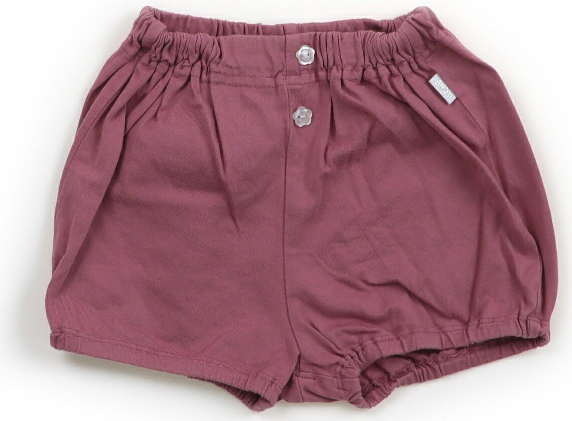 べべ BeBe ショートパンツ 80 女の子 ダスティピンク 子供服 ベビー服 キッズ アウトレット ユーズド 【中古】キッズ・ベビー・マタニティ