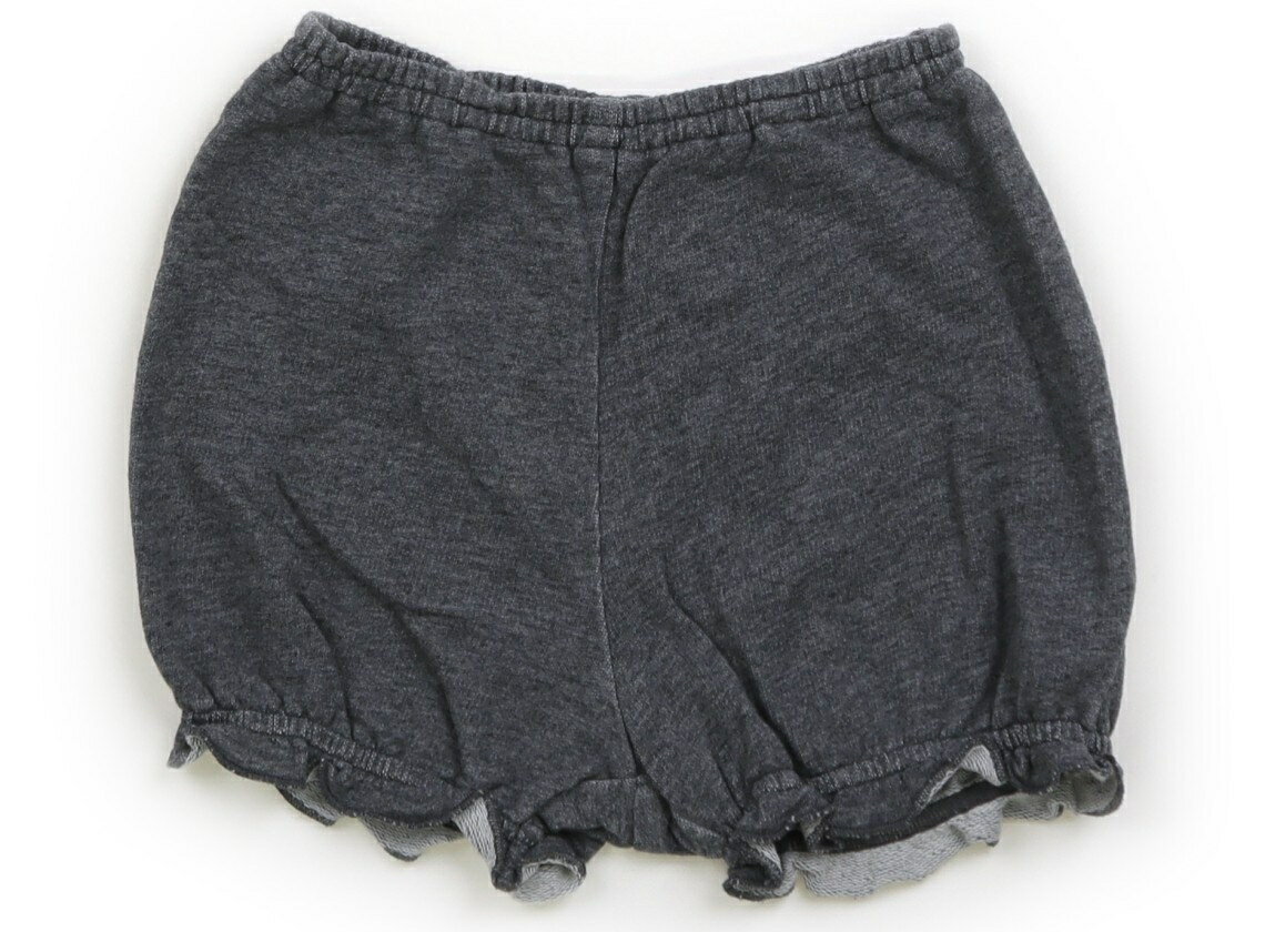 トロワラパン troislapins ショートパンツ 80 女の子 グレー 子供服 ベビー服 キッズ アウトレット ユ..
